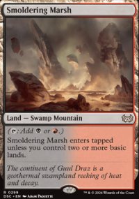 Smoldering Marsh - Duskmourn House of Horrors: Commander Decks