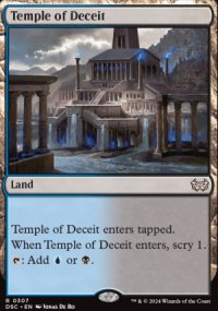 Temple of Deceit - Duskmourn House of Horrors: Commander Decks