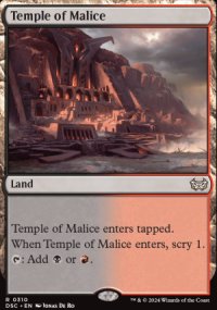 Temple of Malice - Duskmourn House of Horrors: Commander Decks