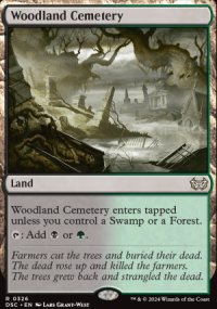 Woodland Cemetery - Duskmourn House of Horrors: Commander Decks