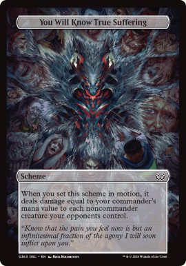 You Will Know True Suffering - Duskmourn House of Horrors: Commander Decks