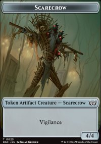 Scarecrow Token - Duskmourn House of Horrors: Commander Decks