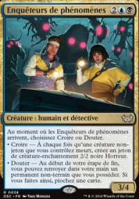 Enquteurs de phnomnes - Duskmourn House of Horrors: Commander Decks