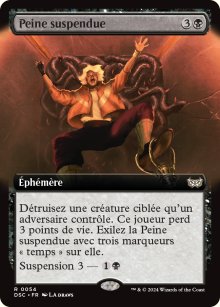 Peine suspendue - Duskmourn House of Horrors: Commander Decks