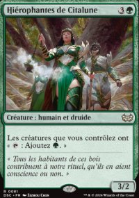 Hirophantes de Citalune - Duskmourn House of Horrors: Commander Decks