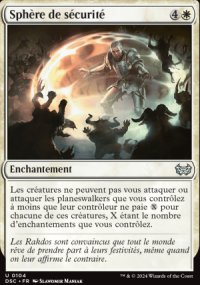 Sphre de scurit - Duskmourn House of Horrors: Commander Decks