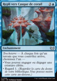 Repli vers Casque de corail - Duskmourn House of Horrors: Commander Decks