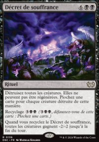 Dcret de souffrance - Duskmourn House of Horrors: Commander Decks