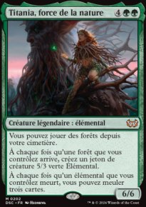 Titania, force de la nature - Duskmourn House of Horrors: Commander Decks