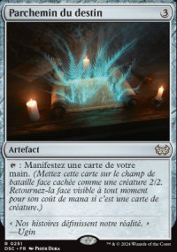 Parchemin du destin - Duskmourn House of Horrors: Commander Decks