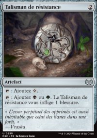 Talisman de rsistance - Duskmourn House of Horrors: Commander Decks