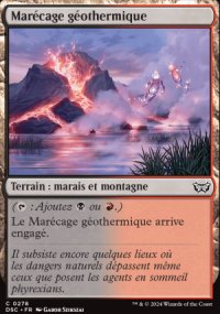 Marcage gothermique - Duskmourn House of Horrors: Commander Decks