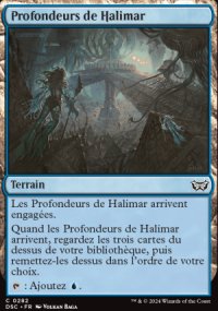 Profondeurs de Halimar - Duskmourn House of Horrors: Commander Decks