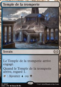 Temple de la tromperie - Duskmourn House of Horrors: Commander Decks