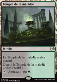 Temple de la maladie - Duskmourn House of Horrors: Commander Decks