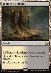 Temple du silence - Duskmourn House of Horrors: Commander Decks