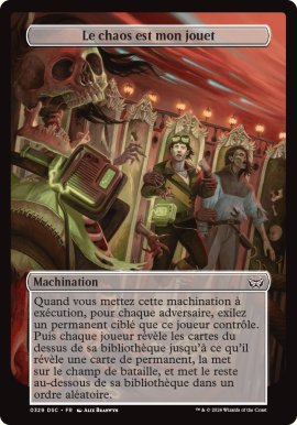 Le chaos est mon jouet - Duskmourn House of Horrors: Commander Decks