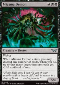 Miasma Demon - Duskmourn: House of Horrors