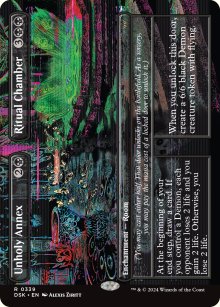 <br>Unholy Annex / Ritual Chamber - Duskmourn: House of Horrors