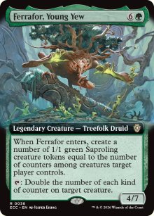 Ferrafor, Young Yew - Lorwyn Eclipsed Commander Decks