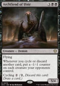 Archfiend of Ifnir - Lorwyn Eclipsed Commander Decks