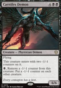 Carnifex Demon - Lorwyn Eclipsed Commander Decks