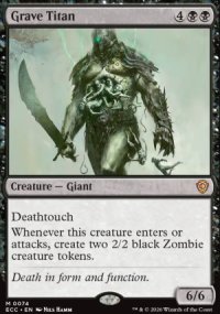 Grave Titan - Lorwyn Eclipsed Commander Decks