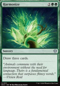 Harmonize - Lorwyn Eclipsed Commander Decks