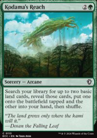 Kodama's Reach - Lorwyn Eclipsed Commander Decks
