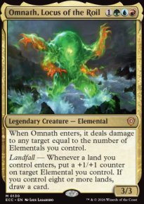 Omnath, Locus of the Roil - Lorwyn Eclipsed Commander Decks