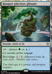 Bosquet pluvieux glissant - Lorwyn Eclipsed Commander Decks
