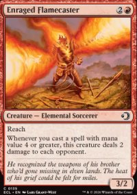 Enraged Flamecaster - Lorwyn Eclipsed