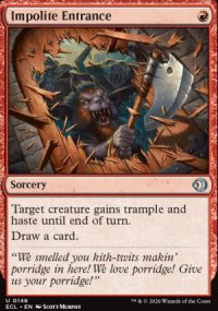 Impolite Entrance - Lorwyn Eclipsed