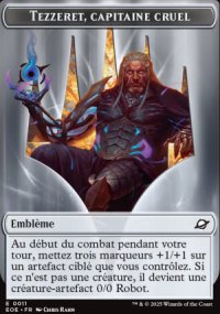 Emblme Tezzeret, capitaine cruel - Edge of Eternities