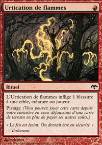 Urtication de flammes - 