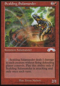 Salamandre brlante - Exodus