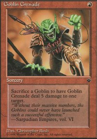 Goblin Grenade - Fallen Empires