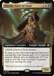 Elenda, Saint of Dusk - Foundations