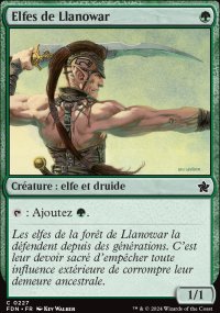 Elfes de Llanowar - Foundations