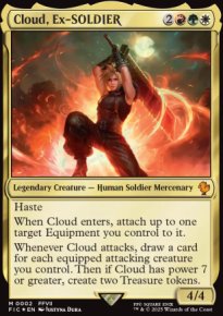 Cloud, Ex-SOLDIER - Final Fantasy Commander Decks