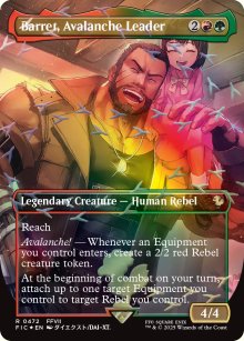 Barret, chef d'Avalanche - Final Fantasy Commander Decks