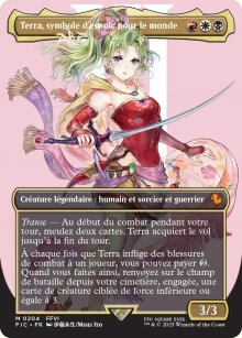 Terra, symbole d'espoir pour le monde - Final Fantasy Commander Decks