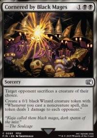 Cornered by Black Mages - Final Fantasy