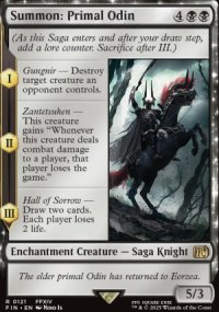 Summon: Primal Odin - Final Fantasy