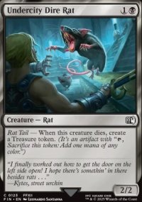 Undercity Dire Rat - Final Fantasy