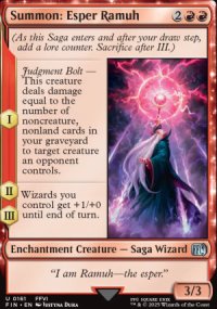 Summon: Esper Ramuh - Final Fantasy