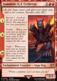Summon: G.F. Cerberus - Final Fantasy