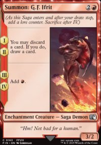 Summon: G.F. Ifrit - Final Fantasy