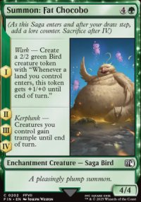Summon: Fat Chocobo - Final Fantasy