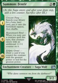 Summon: Fenrir - Final Fantasy